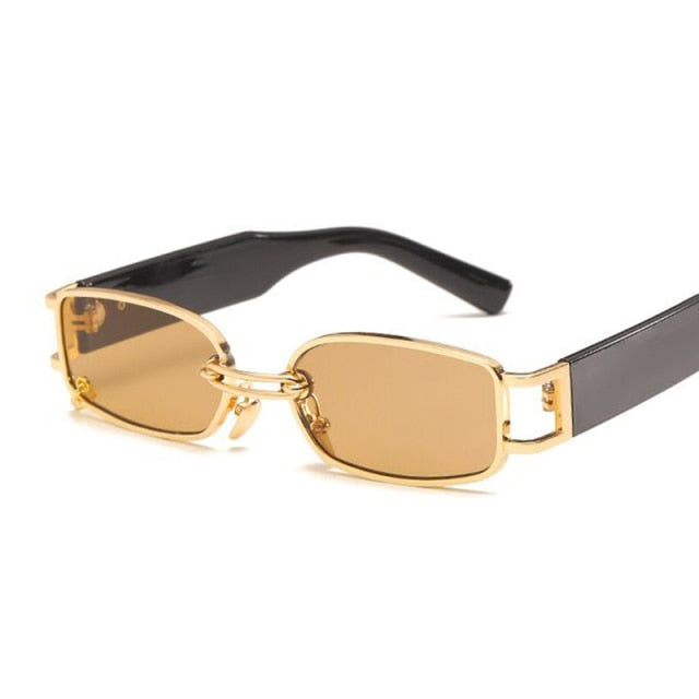 Unisex Square Sunglasses – UV400 Polycarbonate Alloy Frame – back view
