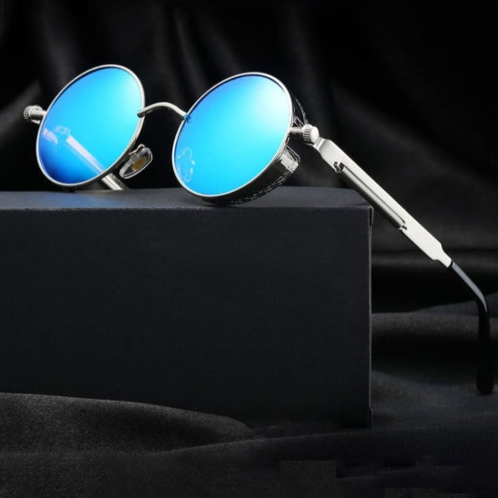 Unisex Steampunk Sunglasses – Metal Frame Festival Retro – view 15