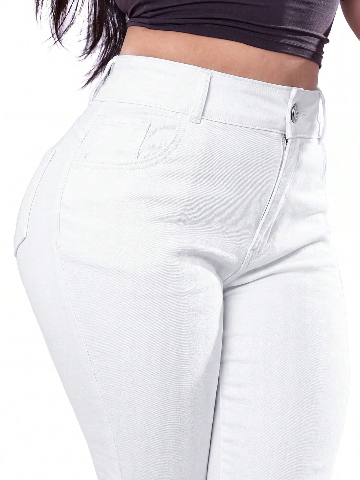 Push up jeans for women with a high waist and skinny leg - view 19