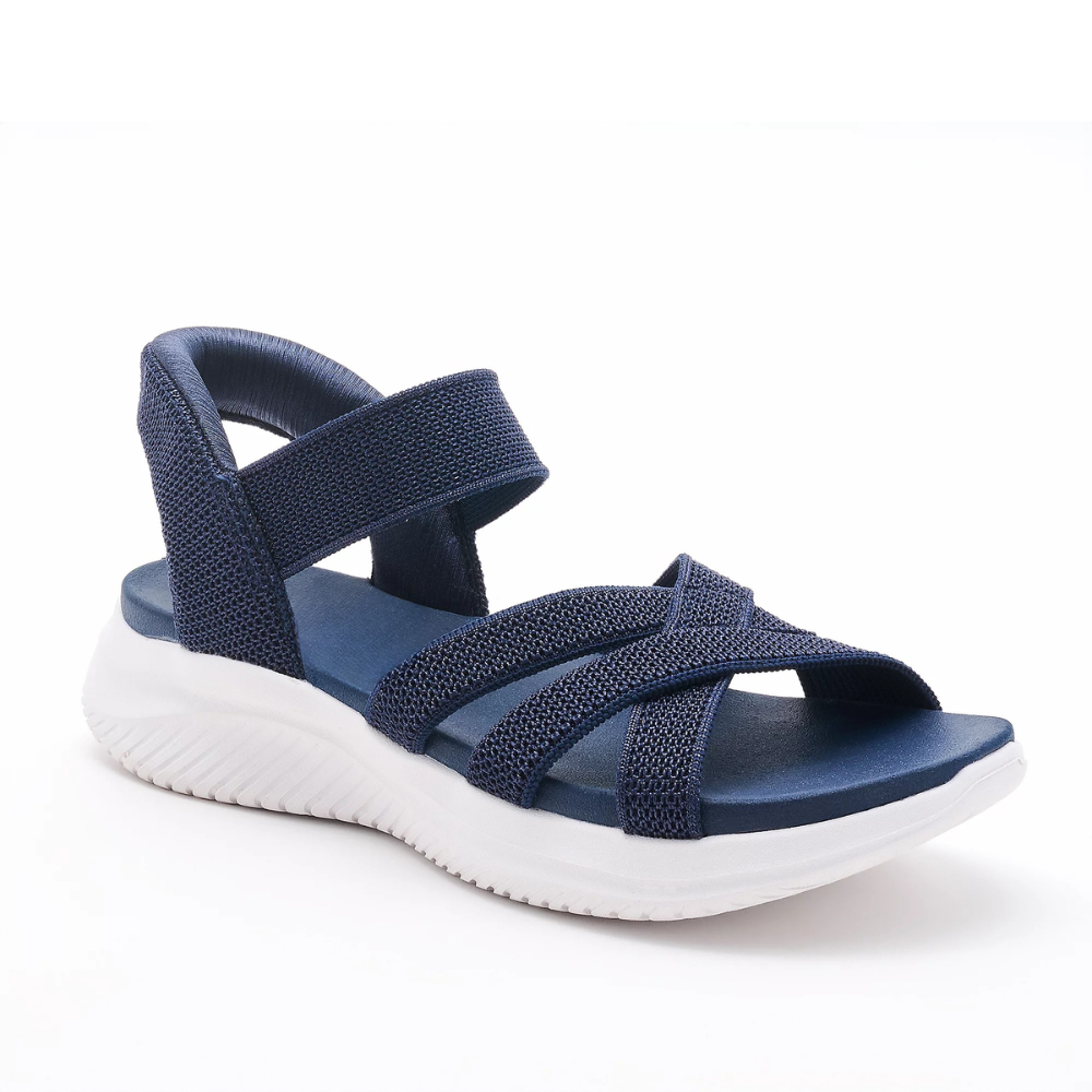 Stretch Knit Slip-On Sandals — view 5