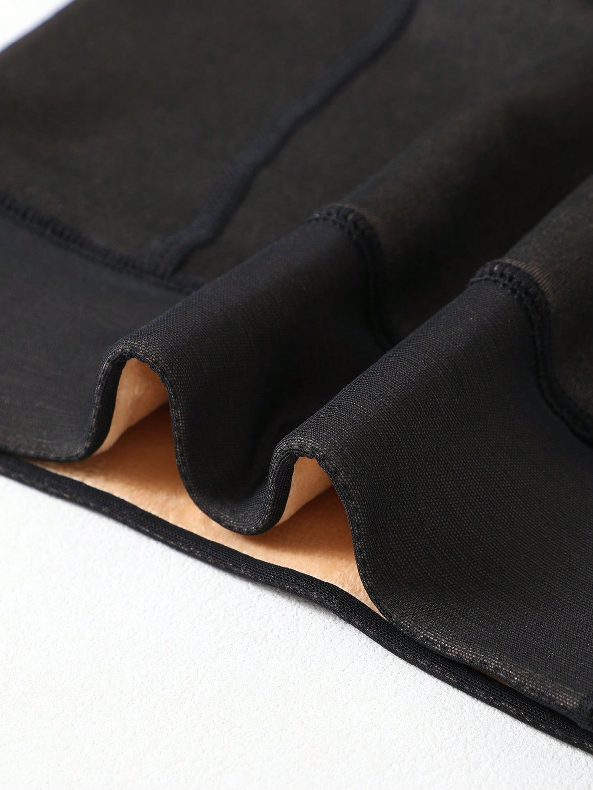 Thermal tights for women with a high knitted waistband - view 5