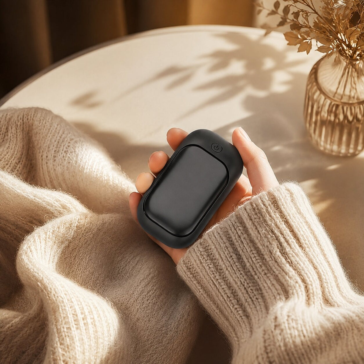 Rechargeable 2-in-1 hand warmer in two halves, one for each hand - view 7